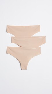 Foto 2 | Tanga Calvin Klein Invisibles Para Mujer, Paquete De 3, Talla M - Venta Internacional.
