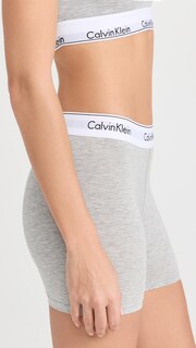Foto 4 | Calzoncillo Bóxer Calvin Klein Moderno De Algodón Para Mujer, Gris Jaspeado - Venta Internacional.
