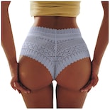Tangas De Ganchillo Transpirables Con Recorte Azul Eversoft Para Mujer - Venta Internacional.