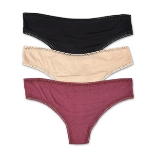 Foto 4 | Paquete de 3 Tangas Ilusión 79037 Multicolor