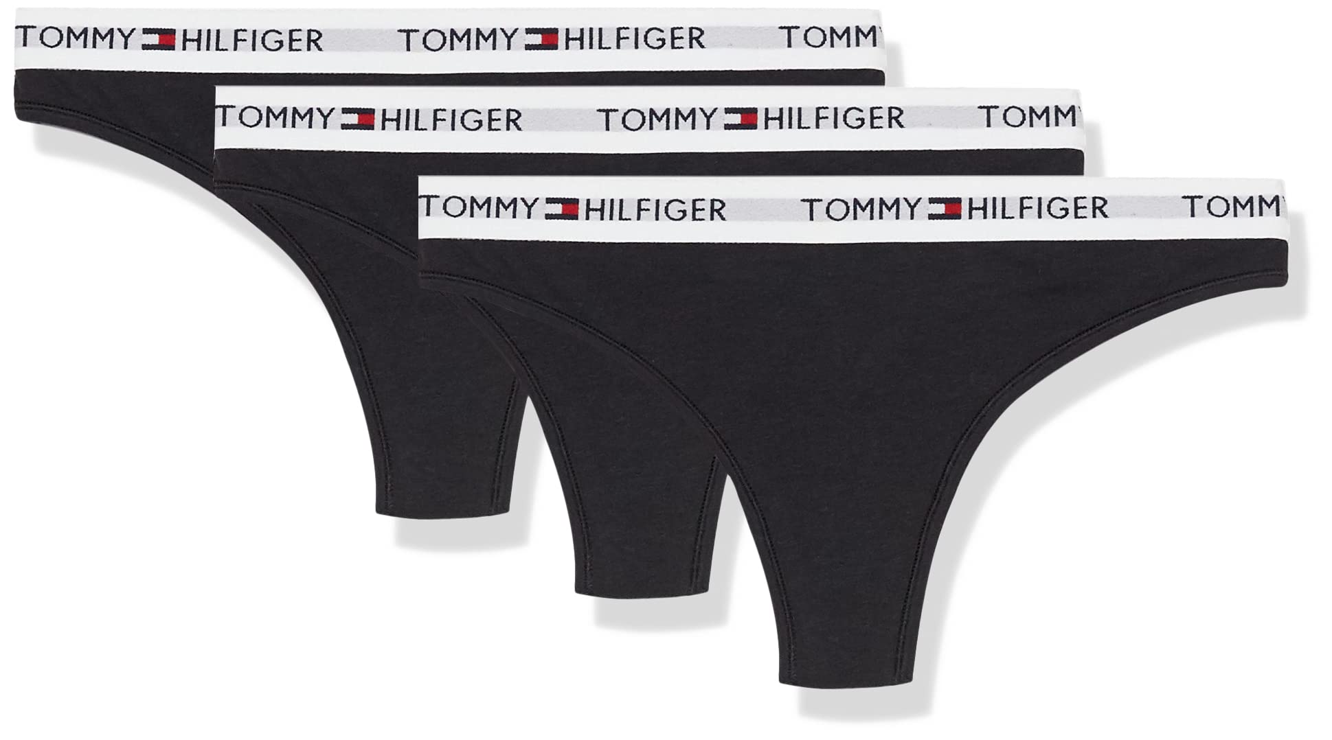Foto 1 | Tanga Tommy Hilfiger Con Logotipo Clásico De Algodón Para Mujer - Venta Internacional.