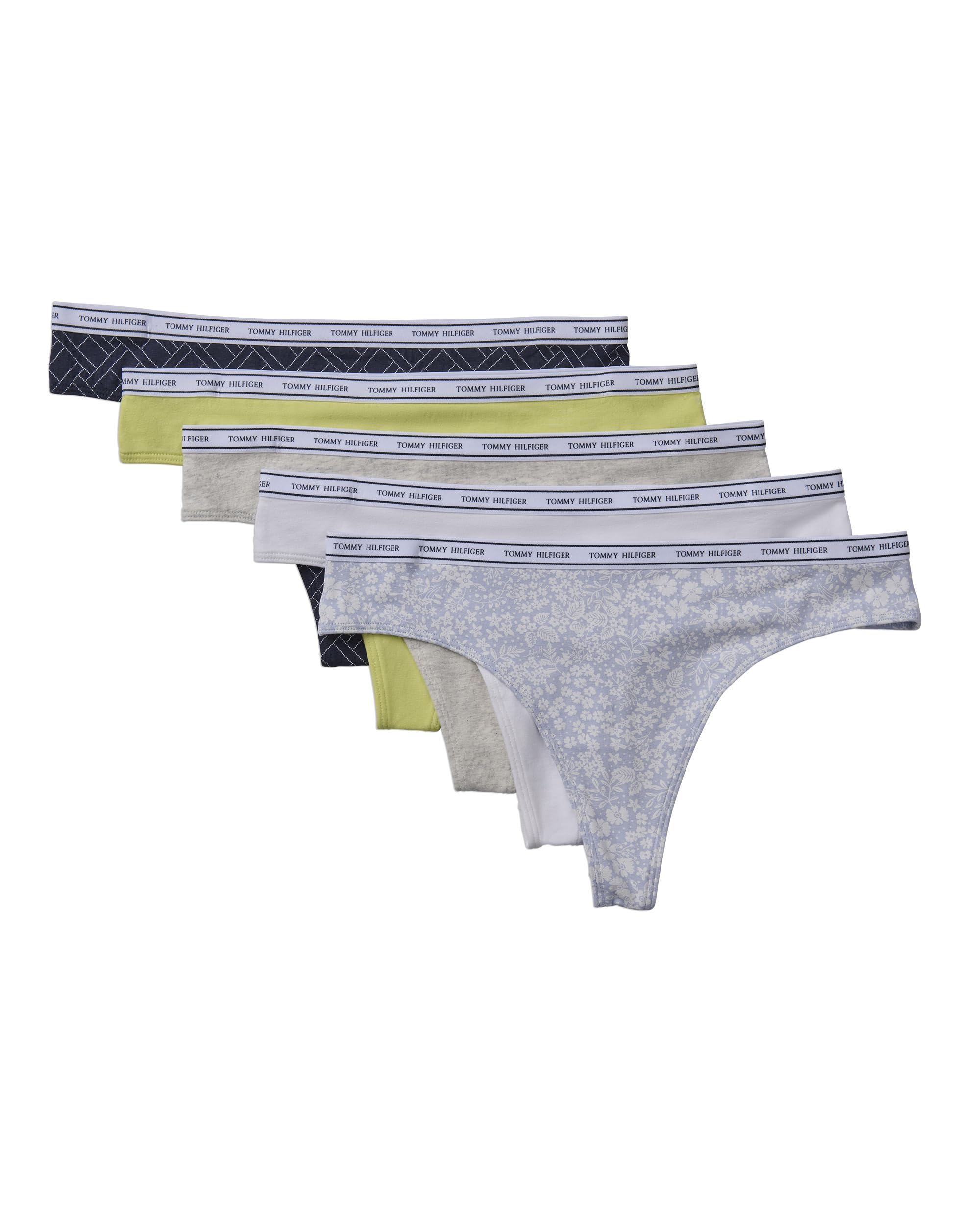 Foto 1 | Tanga Para Ropa Interior Tommy Hilfiger, Banda Clásica De Algodón Con El Logotipo - Venta Internacional.
