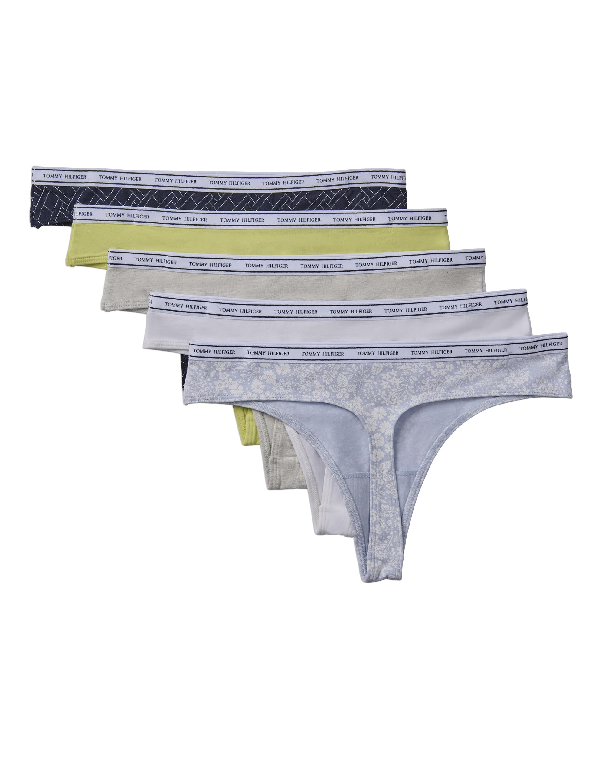 Foto 4 pulgar | Tanga Para Ropa Interior Tommy Hilfiger, Banda Clásica De Algodón Con El Logotipo - Venta Internacional.