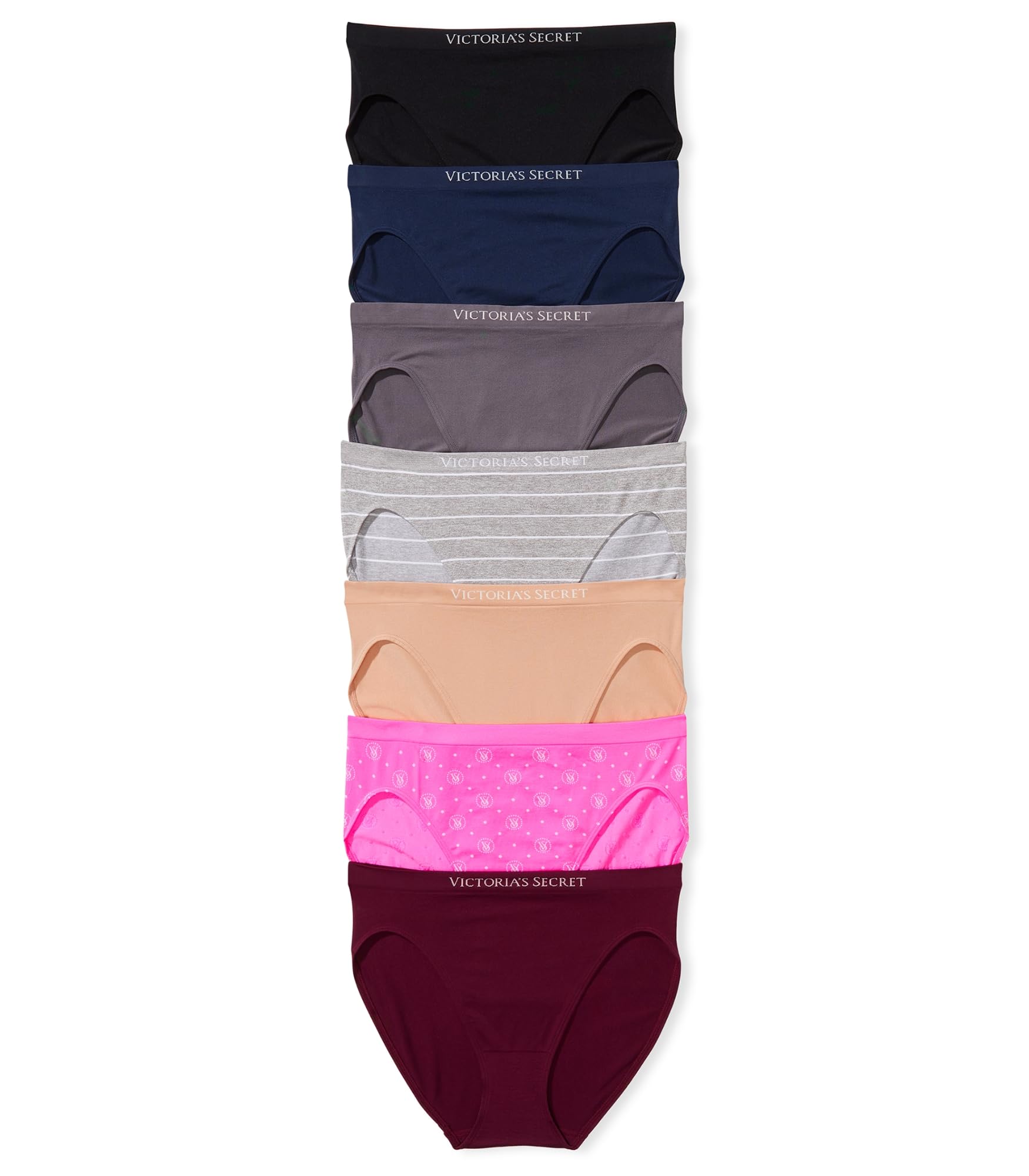 Foto 2 pulgar | Pack De Calzoncillos Sin Costuras De Panty Victoria's Secret Para Mujer, Talla Xs, 7 - Venta Internacional.