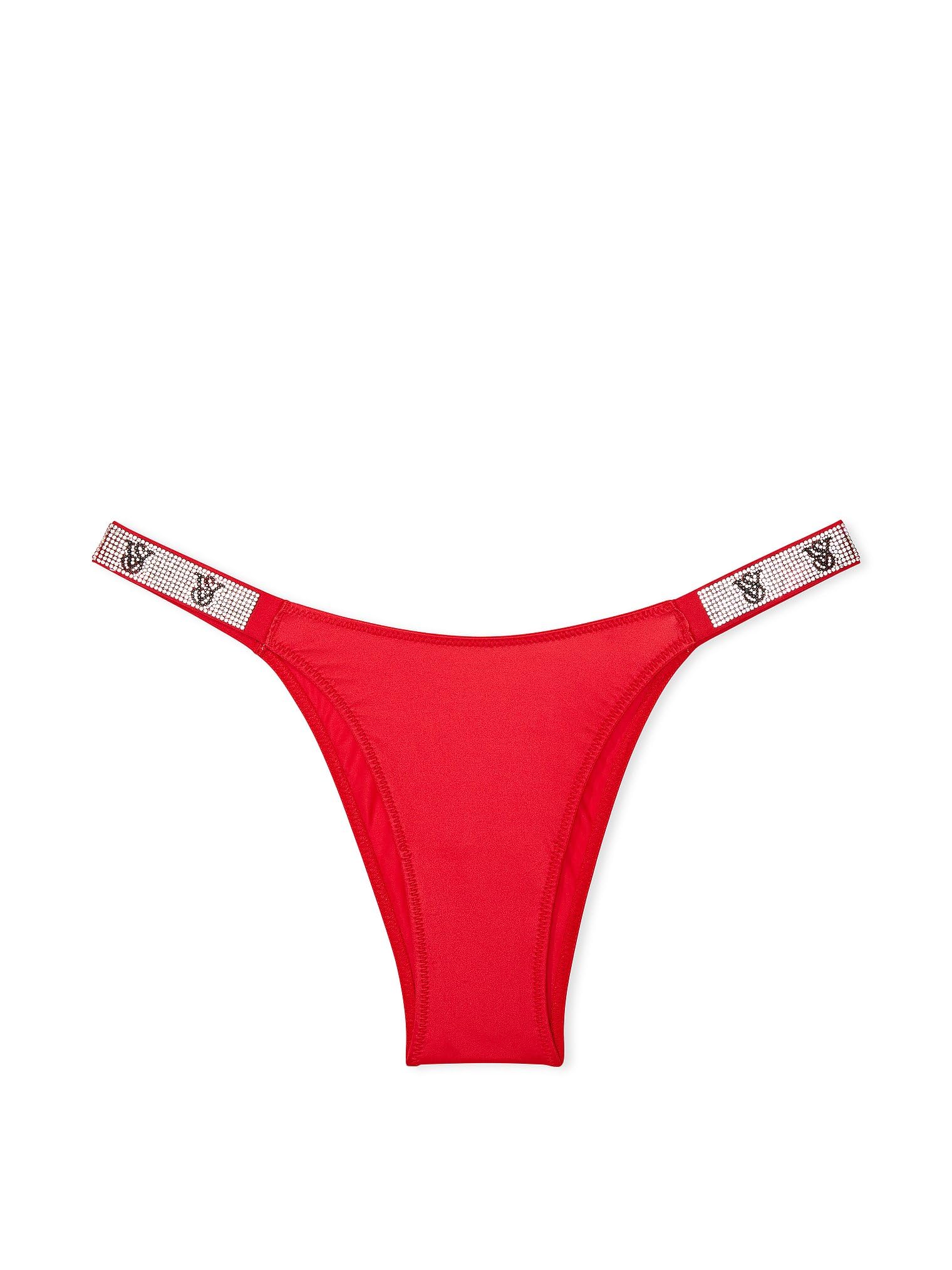 Braguita Brasileña Lisa De Victoria's Secret, Color Rojo (s) - Venta Internacional.