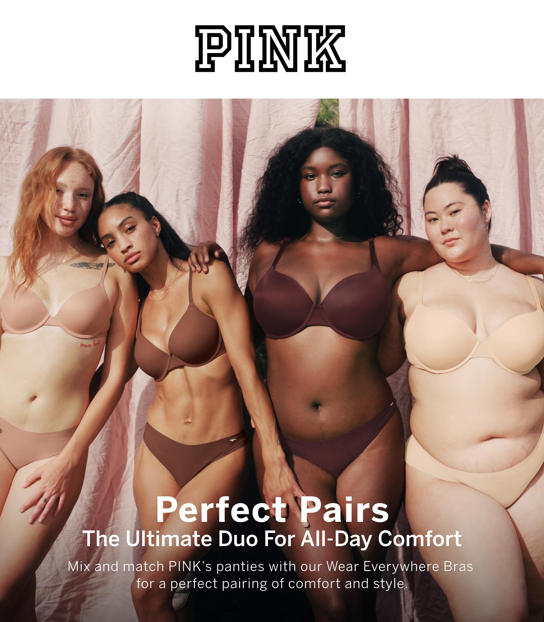 Foto 6 pulgar | Tanga Victoria's Secret Pink No Show Para Mujer - Venta Internacional.