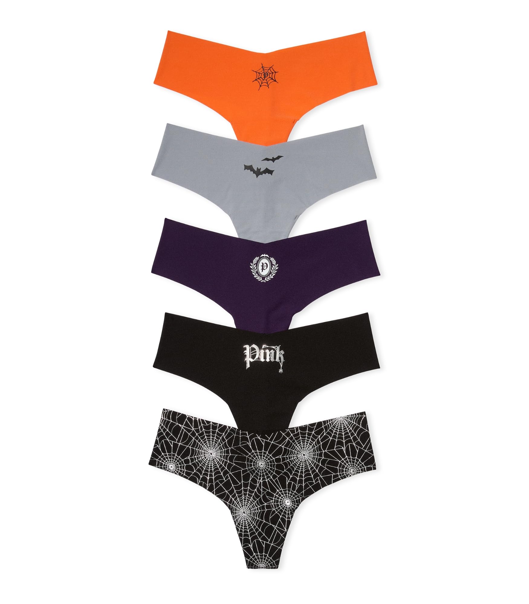 Foto 2 pulgar | Tanga Victoria's Secret Pink No Show Halloween - Venta Internacional.