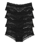 Ropa Interior Victoria's Secret Lace Cheeky Para Mujer, Color Negro (l) - Venta Internacional.