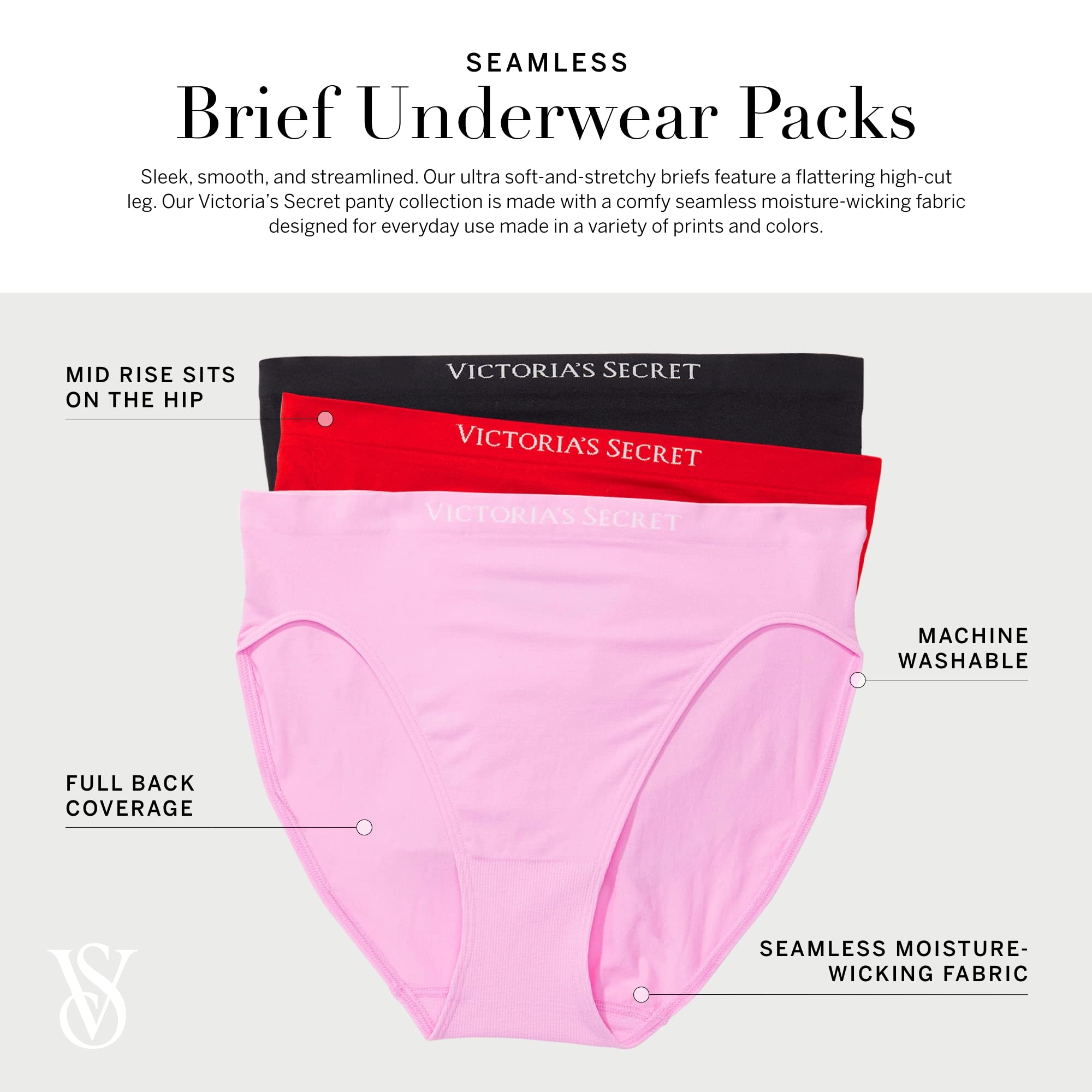 Foto 5 pulgar | Paquete De Bragas Victoria's Secret Lace Cheeky Bragties Para Mujer - Venta Internacional.