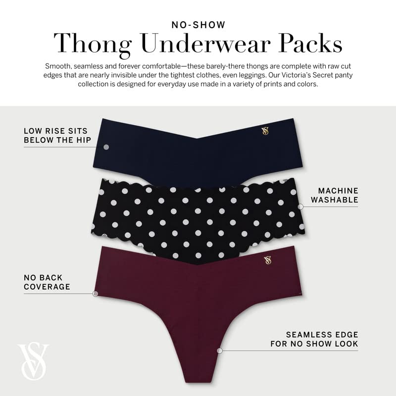 Foto 4 pulgar | Tanga Victoria's Secret No Show Para Mujer (s) - Venta Internacional.