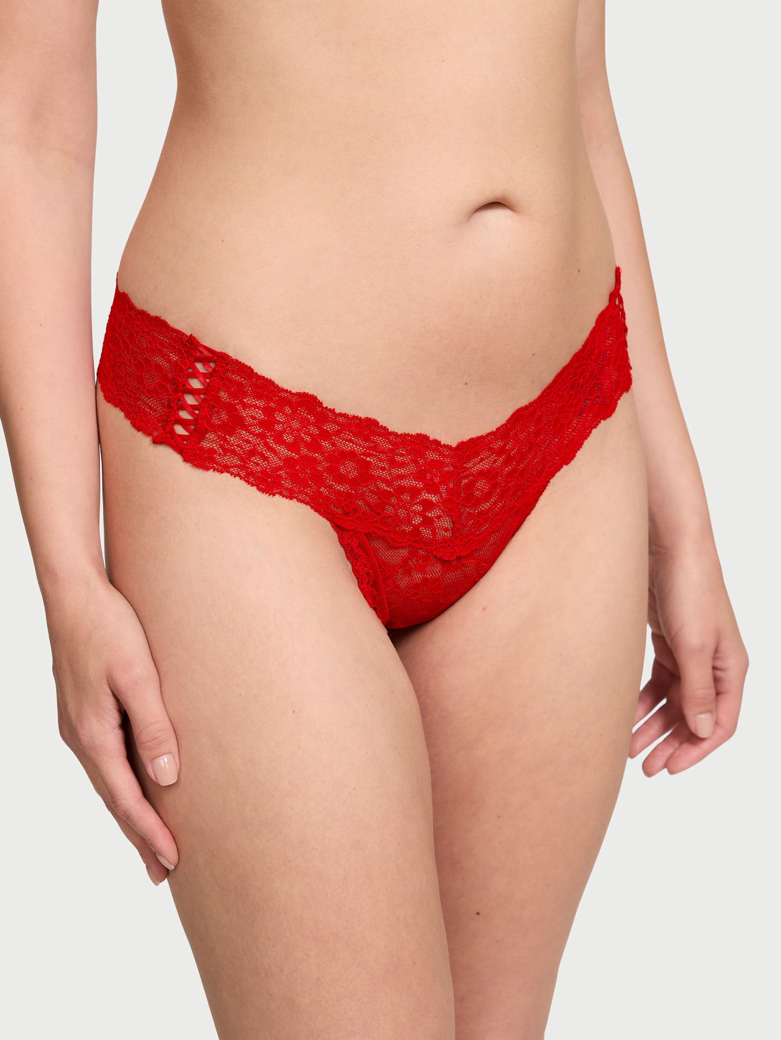 Foto 3 pulgar | Tanga Victoria's Secret Lace Para Mujer (l), Paquete De 5 - Venta Internacional.