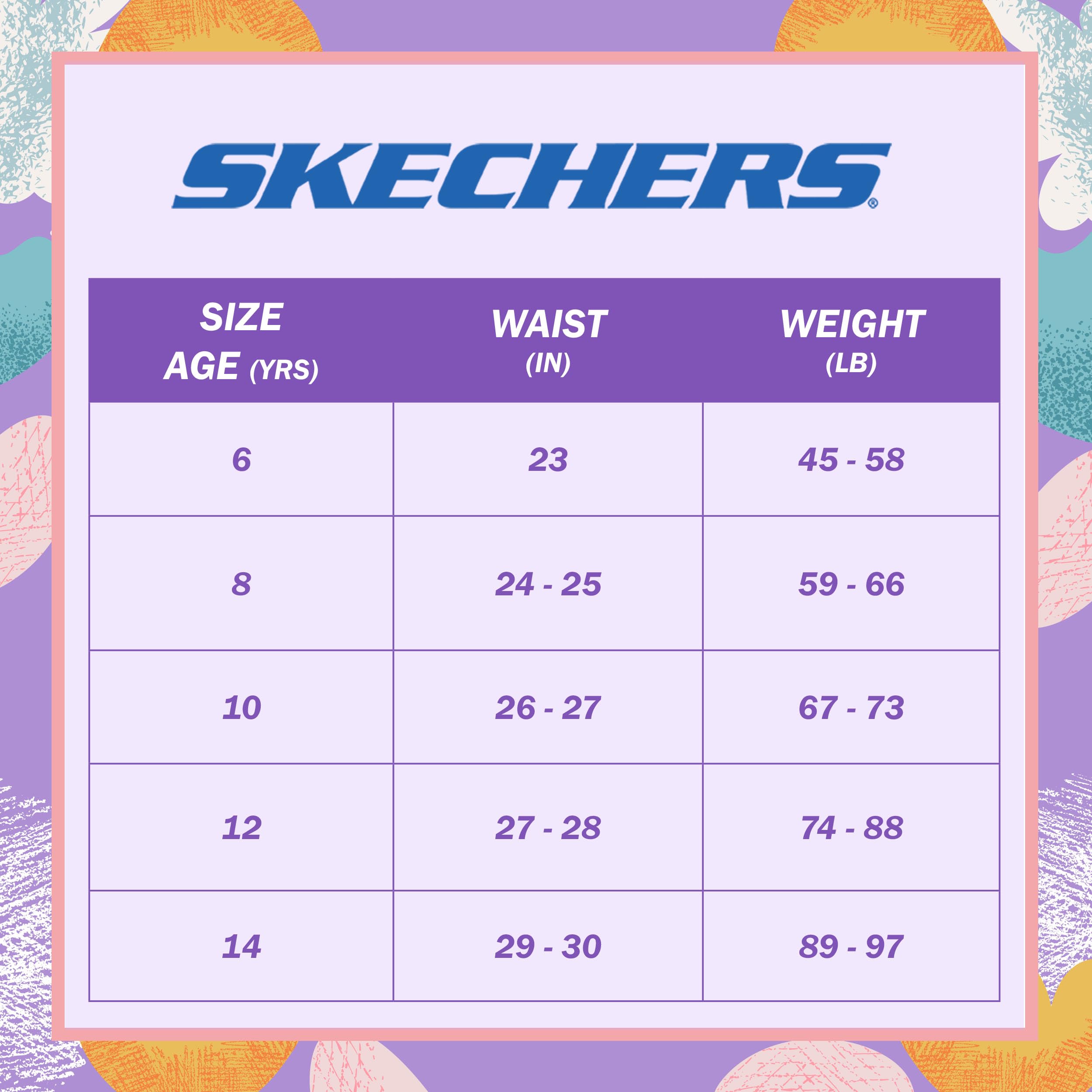 Foto 7 pulgar | Bragas De Algodón Skechers Para Niñas, Paquete De 5 Y 4 Paquetes - Venta Internacional.