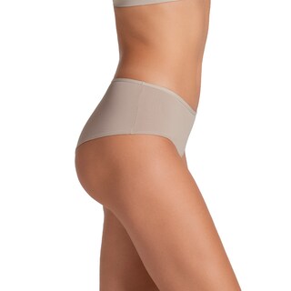 Foto 2 | Panty Hipster Leonisa Beige Tela Lisa para Mujer