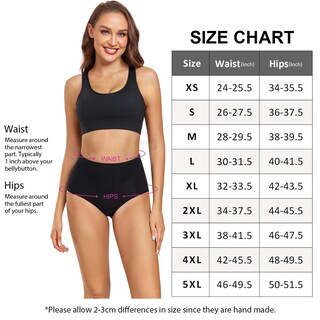 Foto 5 | Braguitas De Cintura Alta De Algodón Para Mujer Underwear Wirarpa, Paquete De 5 - Venta Internacional.