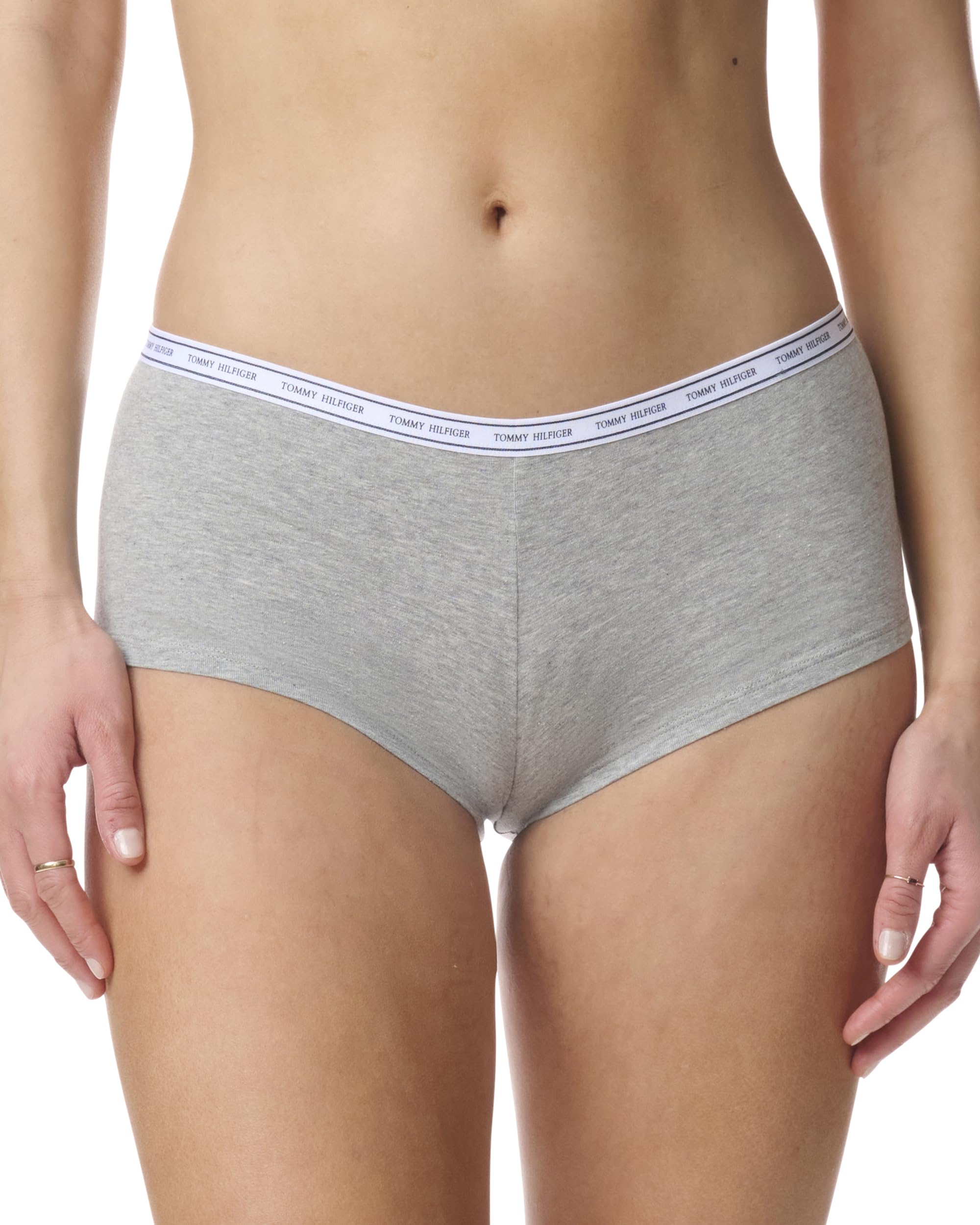 Foto 3 pulgar | Pantalones Cortos De Algodón Tommy Hilfiger Para Mujer, Paquete De 6 - Venta Internacional.