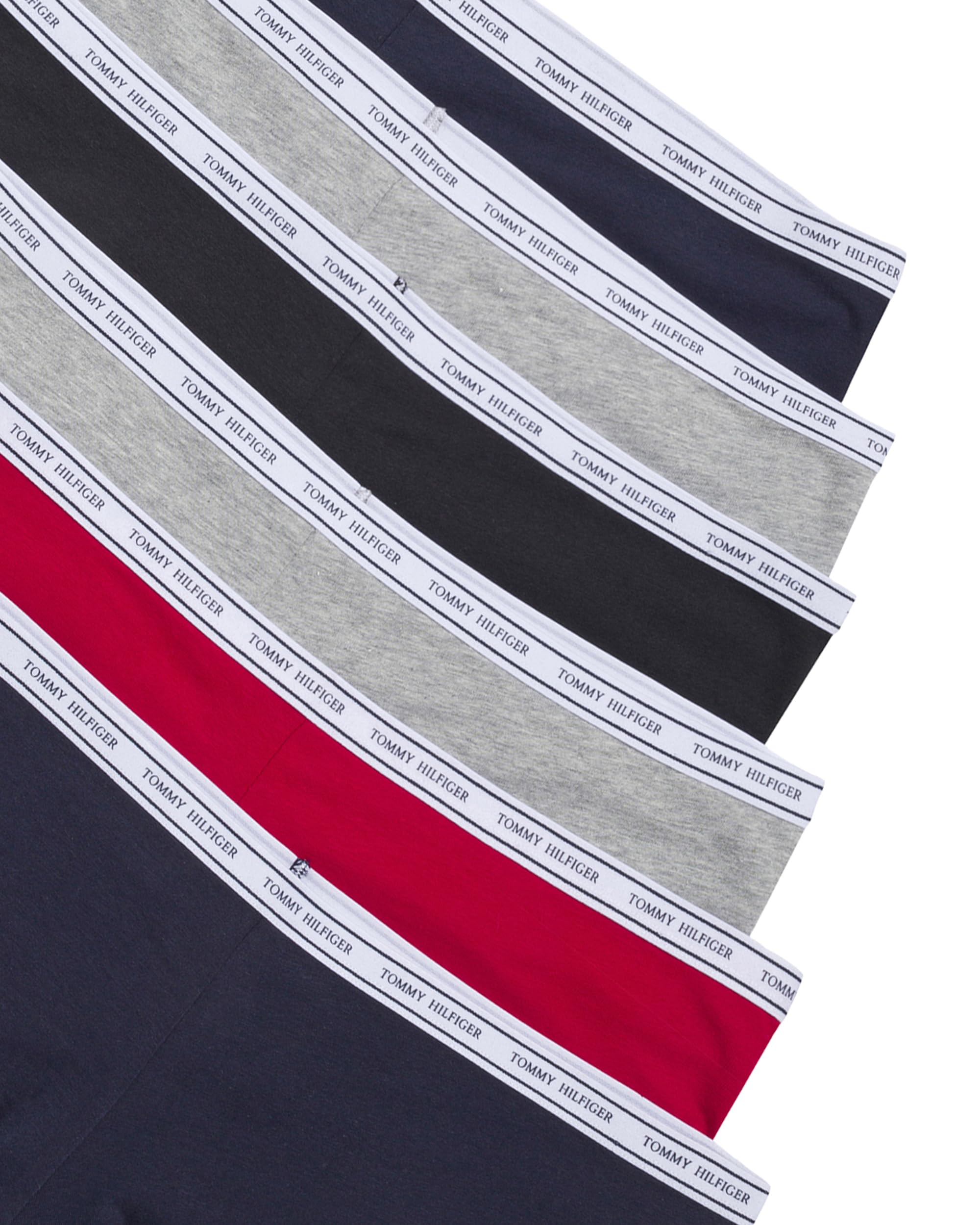 Foto 5 pulgar | Pantalones Cortos Tommy Hilfiger Para Mujer Y Niño, Paquete De 6 Unidades - Venta Internacional.