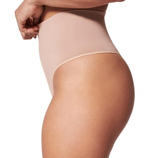 Foto 2 | Tanga Shapewear Spanxshape Extraordinary Para Mujer, Avena Tostada - Venta Internacional.