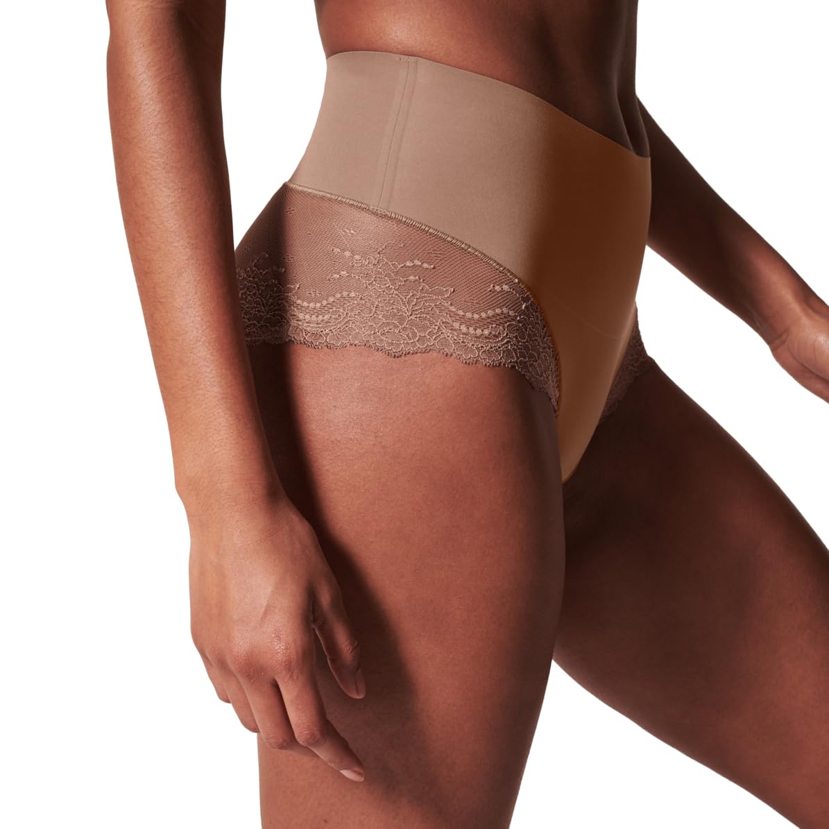 Foto 3 pulgar | Panti Shapewear Spanx de Encaje Ajustable - Venta Internacional