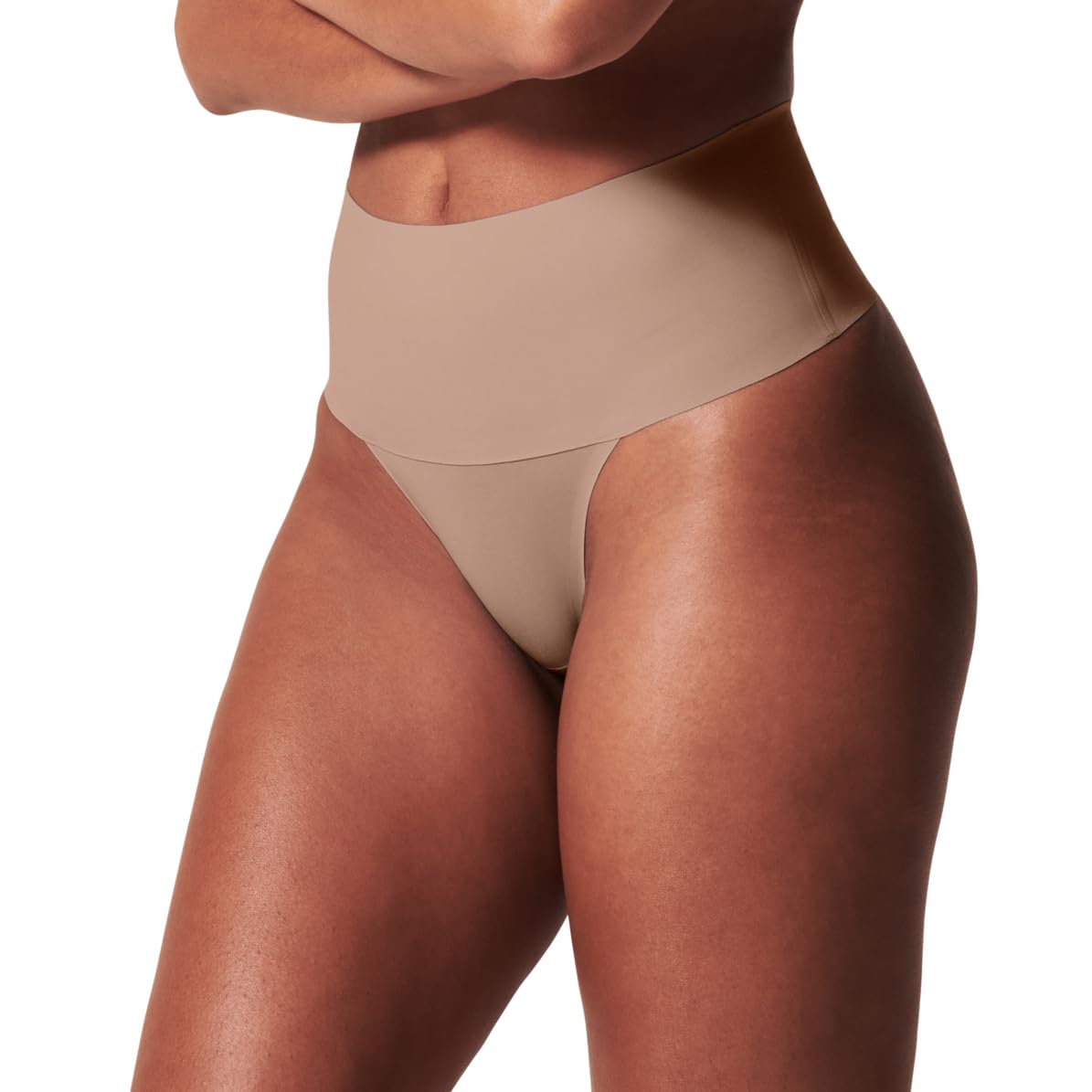 Foto 2 | Tanga Shapewear Spanx Marrón para Mujer - Venta Internacional
