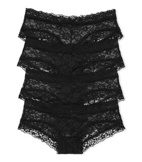 Foto 1 | Ropa Interior Victoria's Secret Lace Cheeky Para Mujer, Color Negro (s) - Venta Internacional.