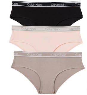 Foto 1 | Ropa Interior Calvin Klein Hipster Para Mujer, Paquete De 3, Talla M - Venta Internacional.