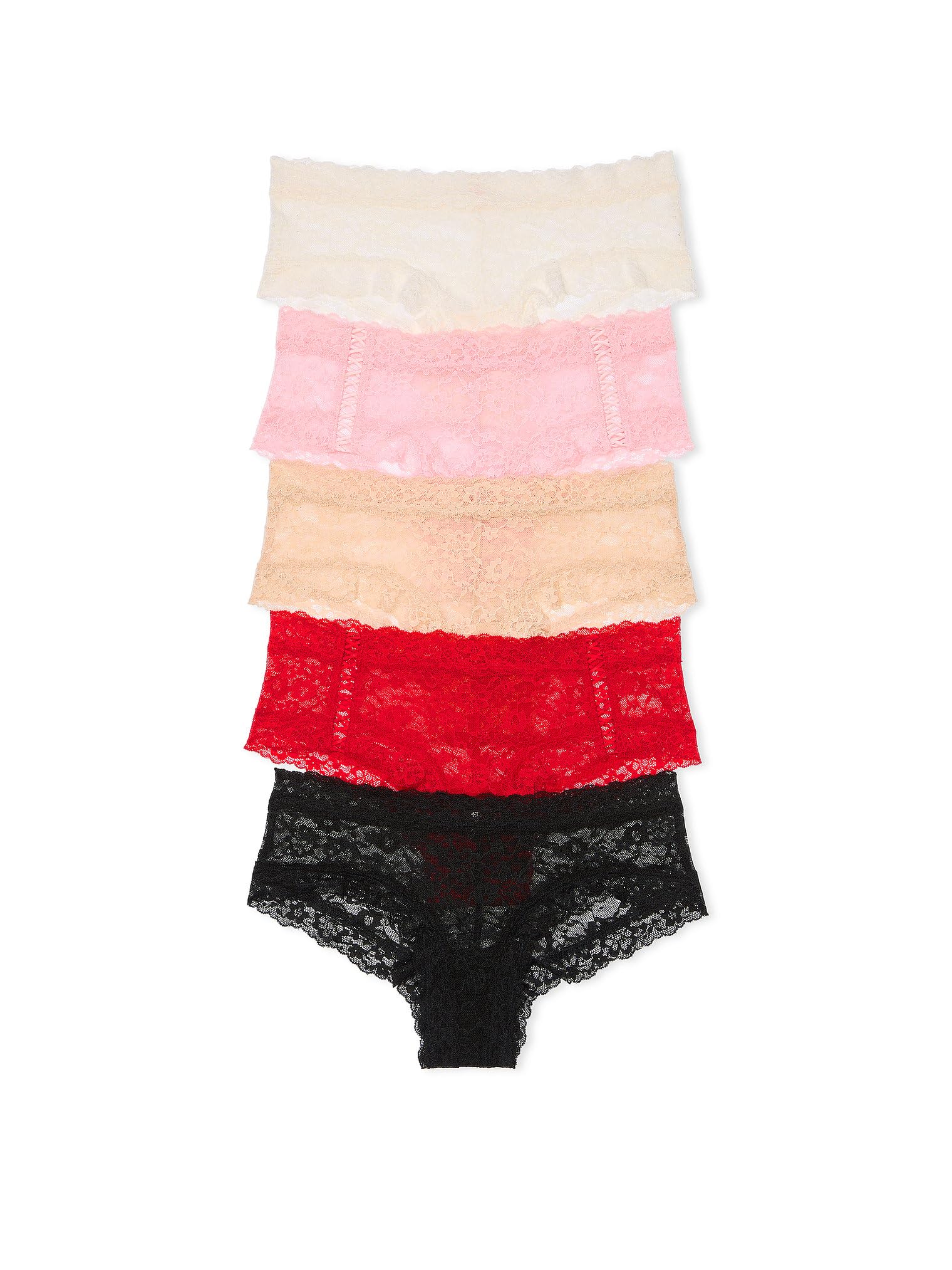 Foto 2 pulgar | Ropa Interior Victoria's Secret Lace Cheeky Minimal Cobertura - Venta Internacional.
