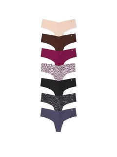 Foto 1 | Tanga Para Mujer De Panties Victoria's Secret, Paquete De 7 Unidades - Venta Internacional.