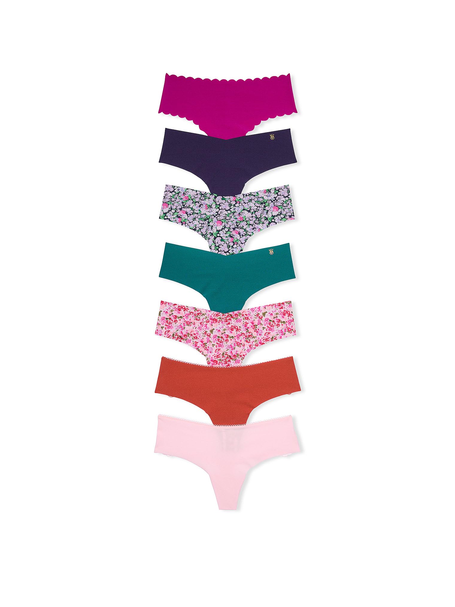 Foto 2 pulgar | Tanga Victoria's Secret No Show Para Mujer Multicolor - Venta Internacional.