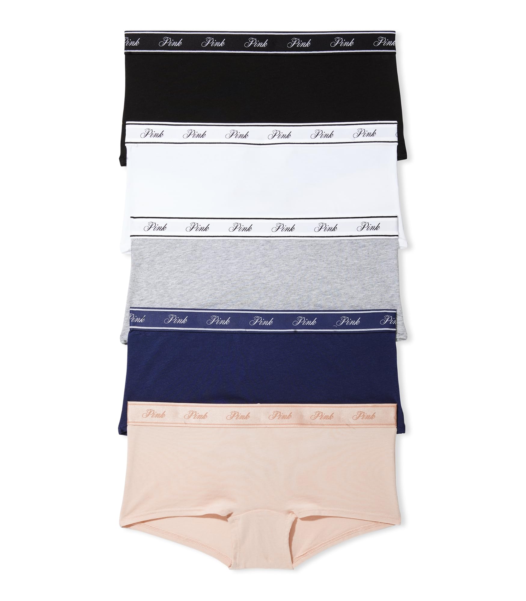 Pantalones Cortos Victoria's Secret Rosa De Algodón Con Logotipo Para Niño, Talla Xl - Venta Internacional. $932