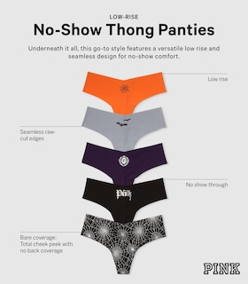 Foto 4 | Tanga Victoria's Secret Pink No Show Para Mujer (s) - Venta Internacional.