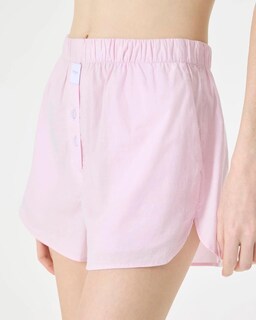 Foto 4 | Pantalones Cortos Sleep Boxer Florence By Mills Para Mujer, Color Cambray Rosa - Venta Internacional.