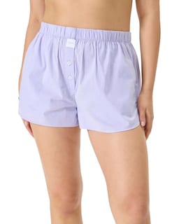 Foto 1 | Short Sleep Boxer Florence By Mills Para Mujer, Color Lavanda, Talla Xs - Venta Internacional.
