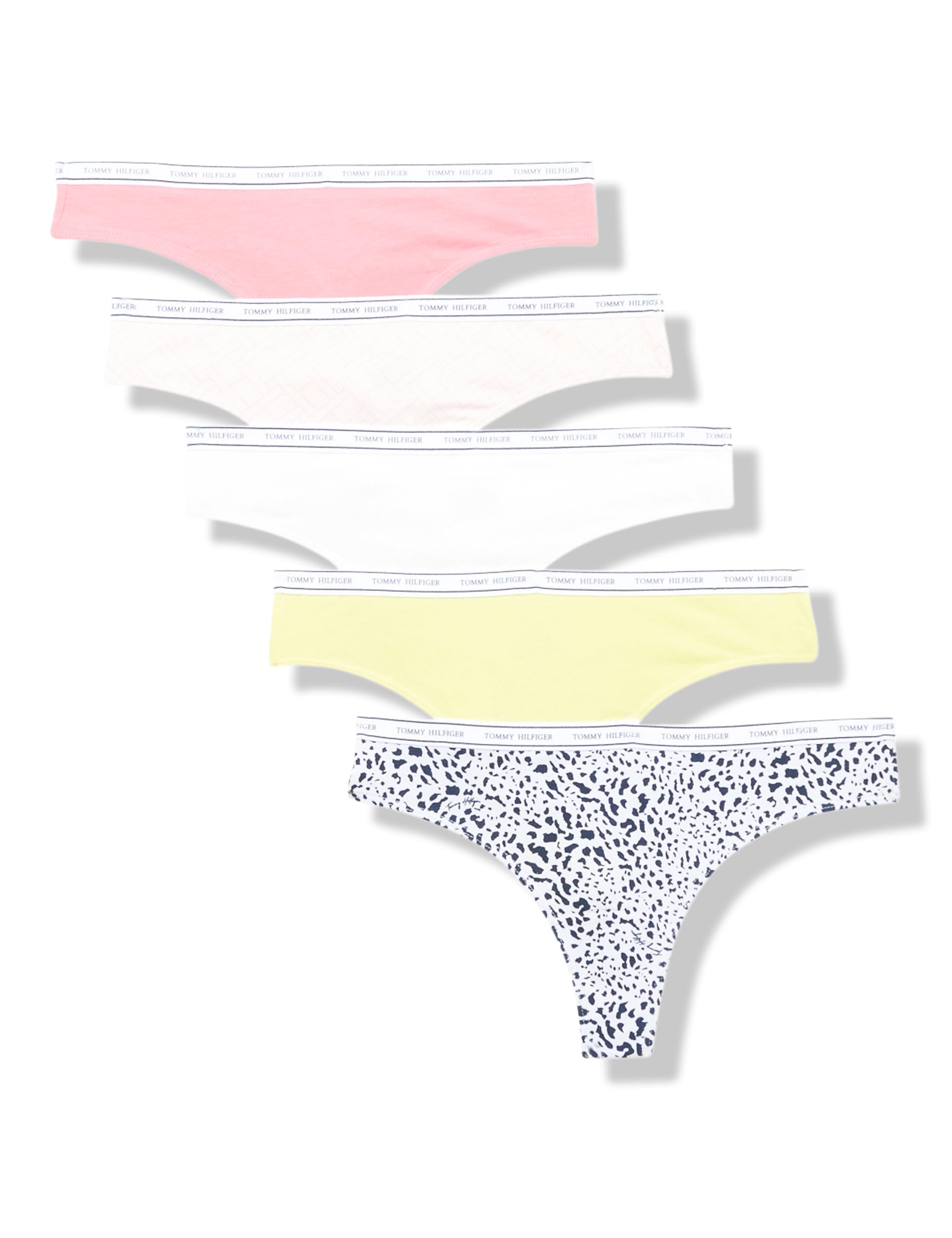 Foto 2 pulgar | Tanga para Mujer Tommy Hilfiger Multicolor Paquete de 5 - Venta Internacional