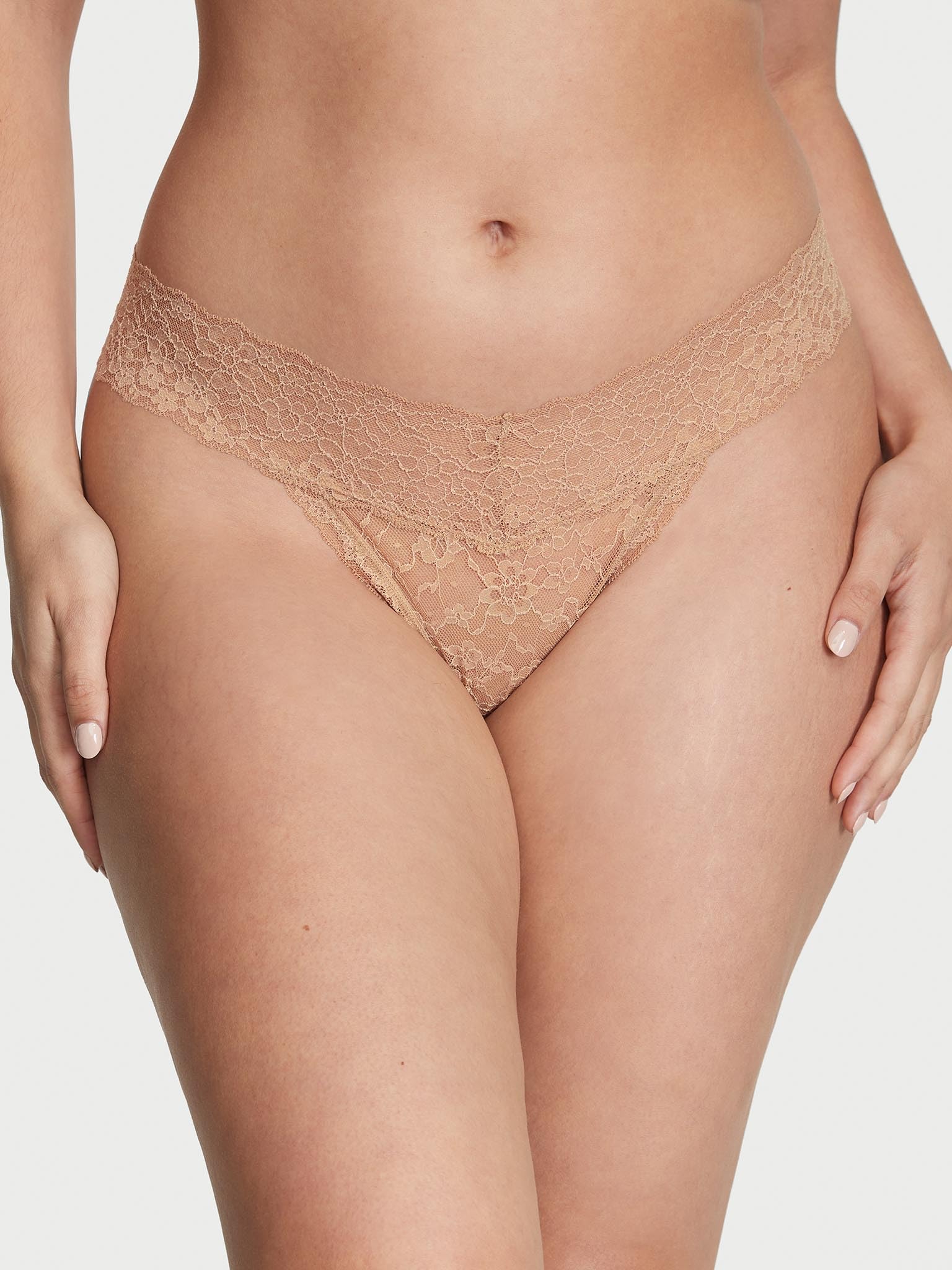 Foto 3 pulgar | Tanga Victoria's Secret Lace Supersoft Para Mujer - Venta Internacional.