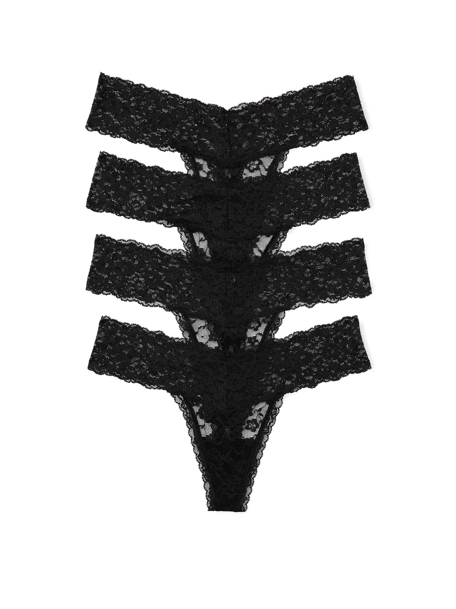 Foto 2 pulgar | Tanga Victoria's Secret Lace Para Mujer (m), Paquete De 4 - Venta Internacional.