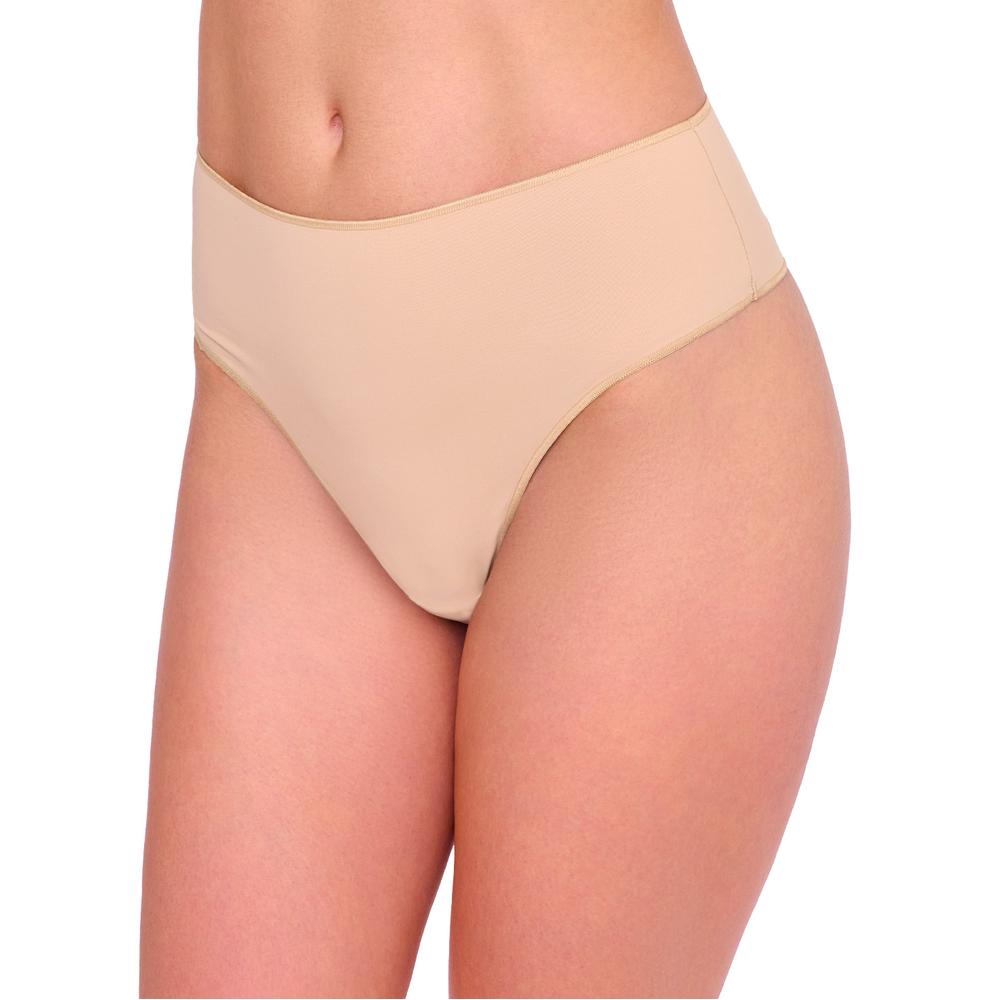 Foto 2 pulgar | Tanga Cintura Alta Ilusión 78105 Beige