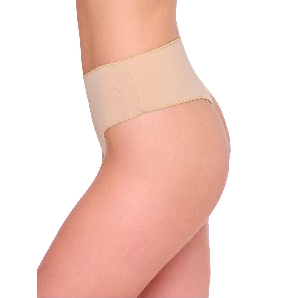 Foto 4 pulgar | Tanga Cintura Alta Ilusión 78105 Beige