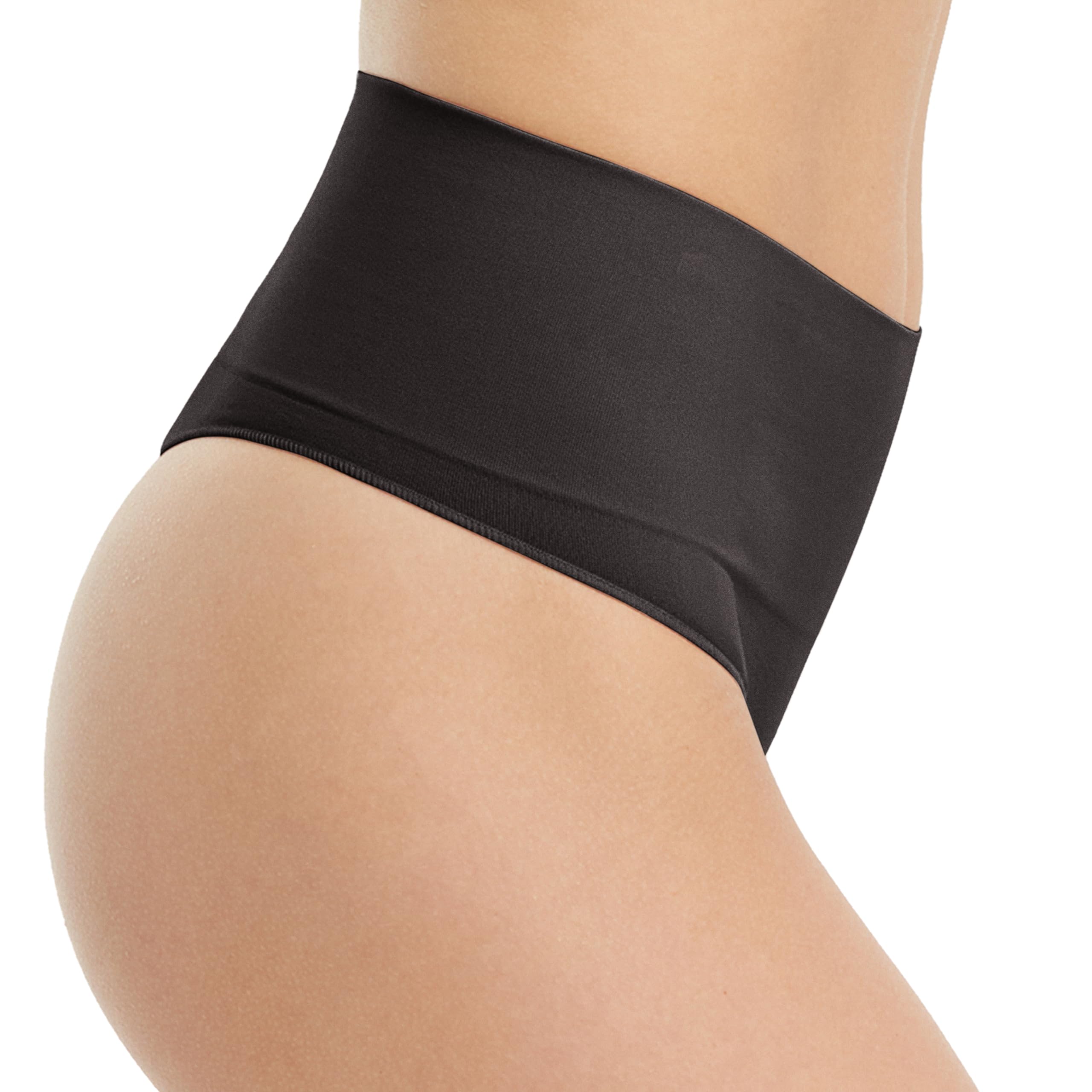 Foto 3 pulgar | Tanga Shapewear Negro para Mujer - Venta Internacional