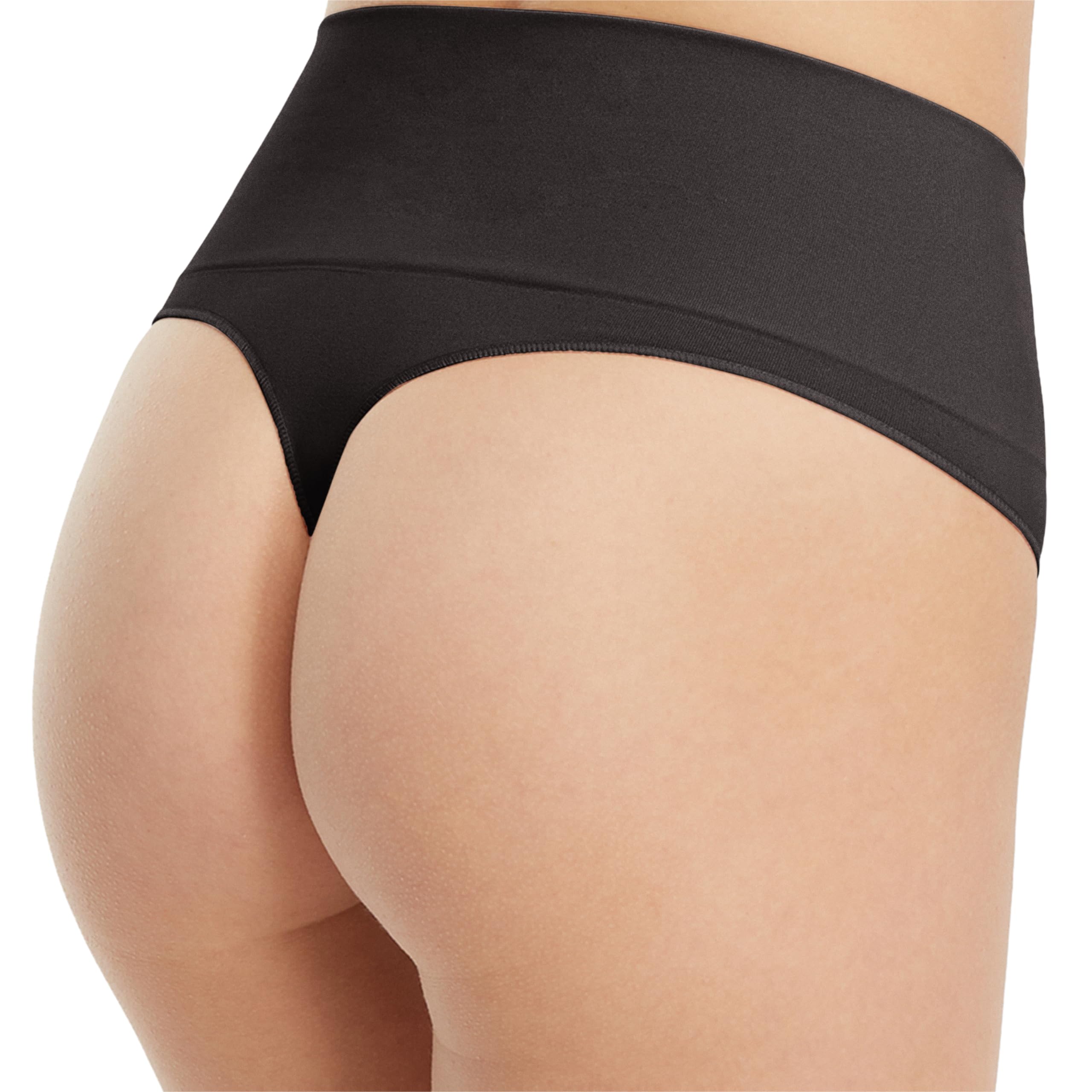 Foto 3 | Tanga Shapewear Negro para Mujer - Venta Internacional
