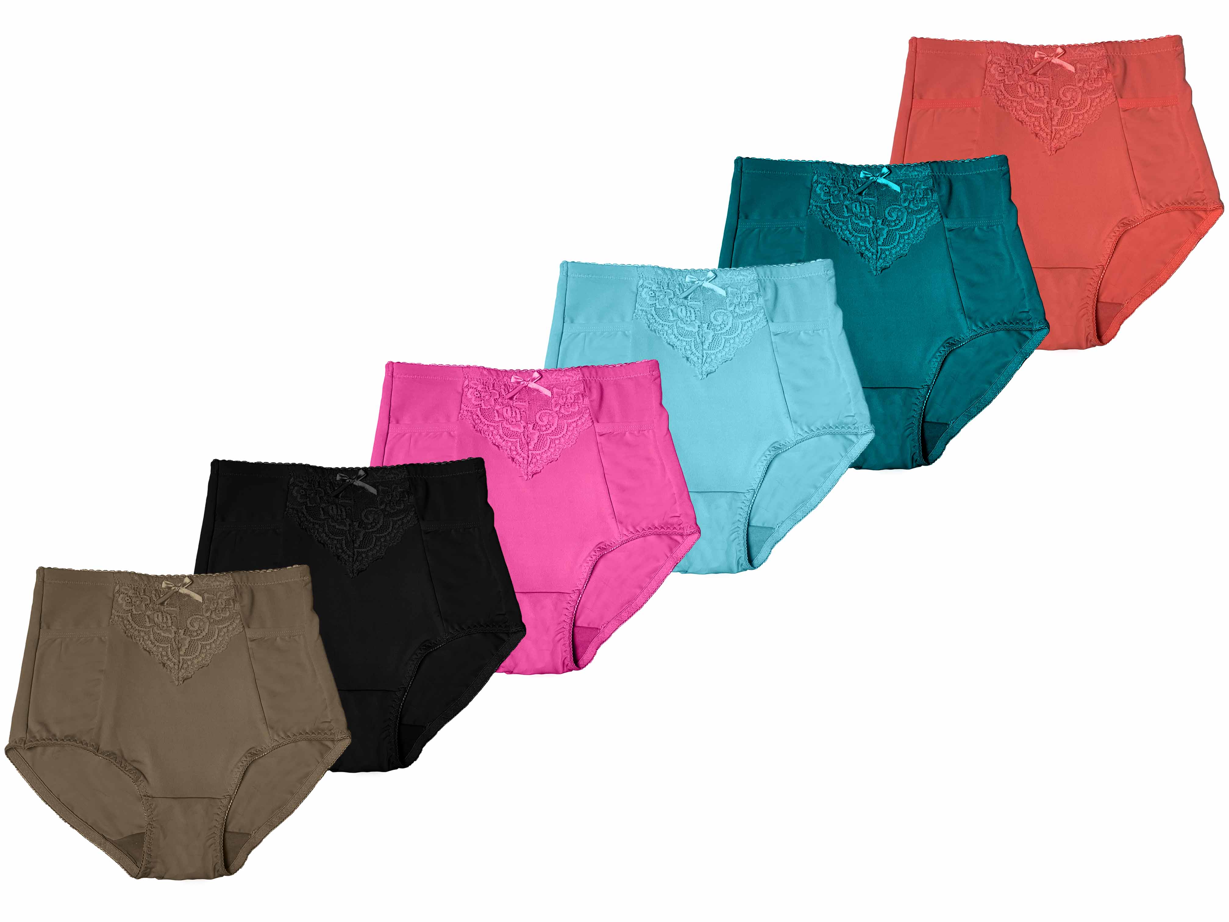 Pantaletas Tatys Fashion 6 Piezas para Mujer