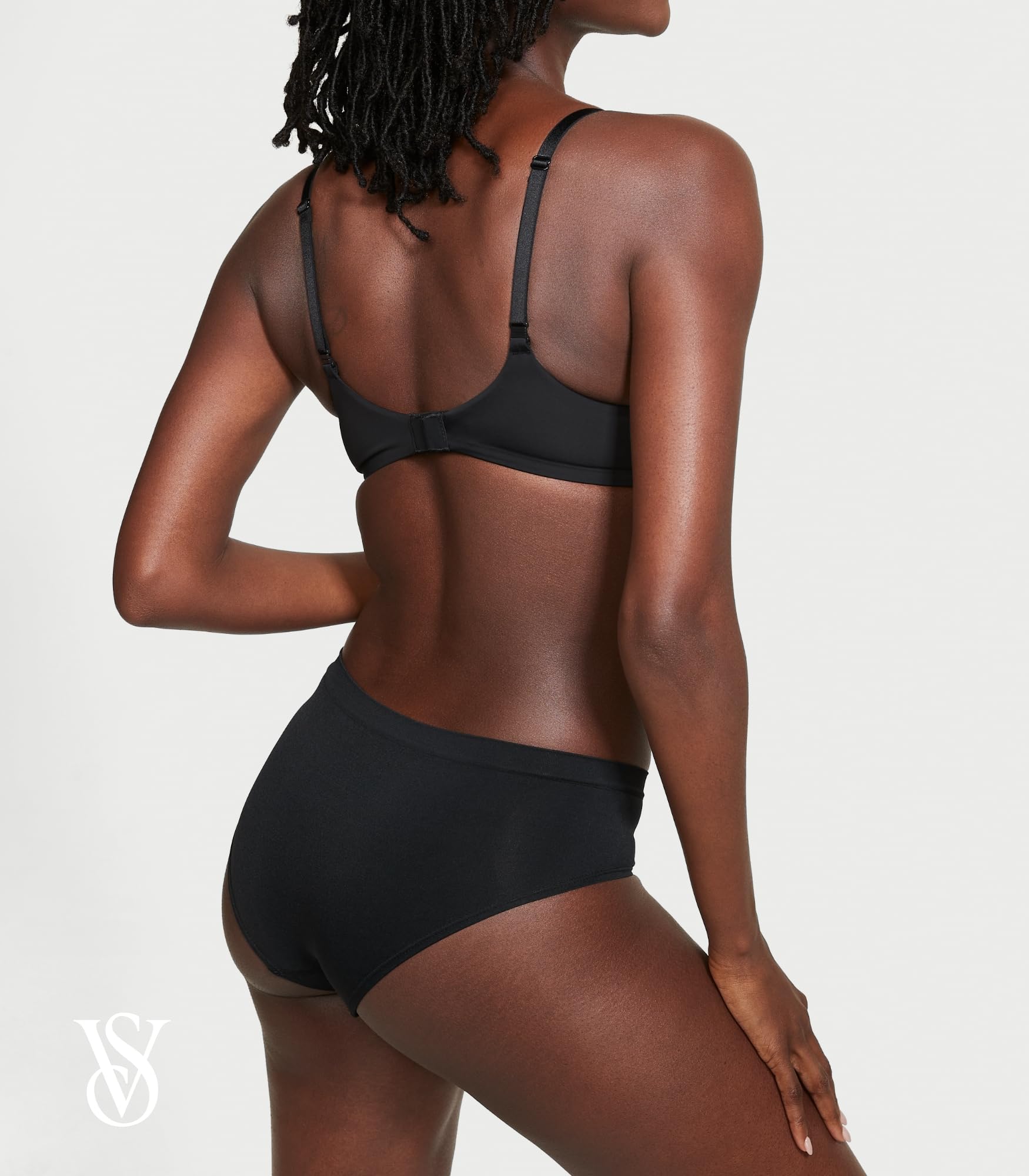 Foto 4 pulgar | Pack De Braguitas Victoria's Secret De Algodón Hiphugger Para Mujer, Paquete De 5 - Venta Internacional.