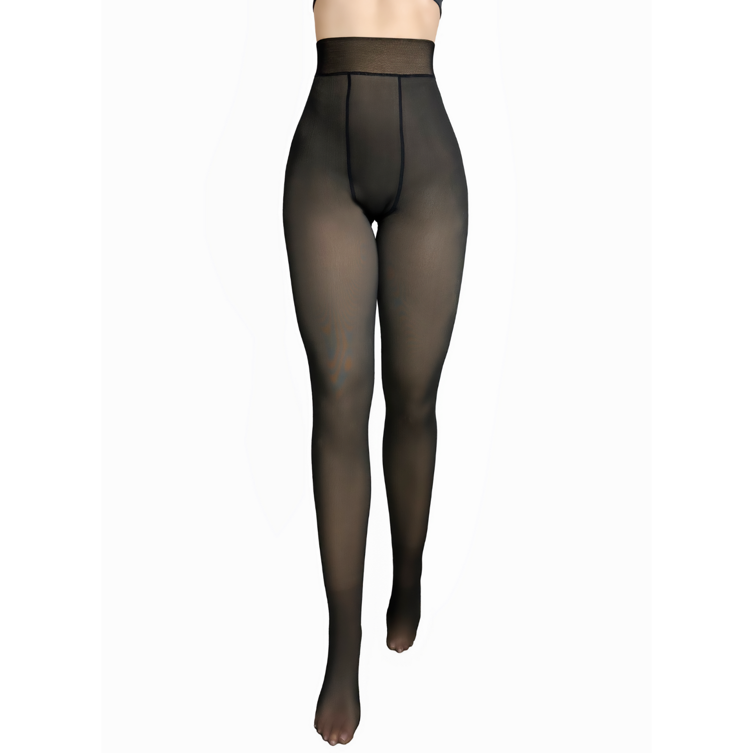 Foto 1 | Pantimedias Termicas De Mujer Panty-1001 Negro Afelpados