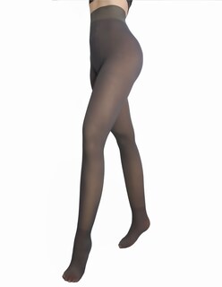 Foto 3 | Set de 2 Pantimedias Térmicas Negro y Gris para Mujer