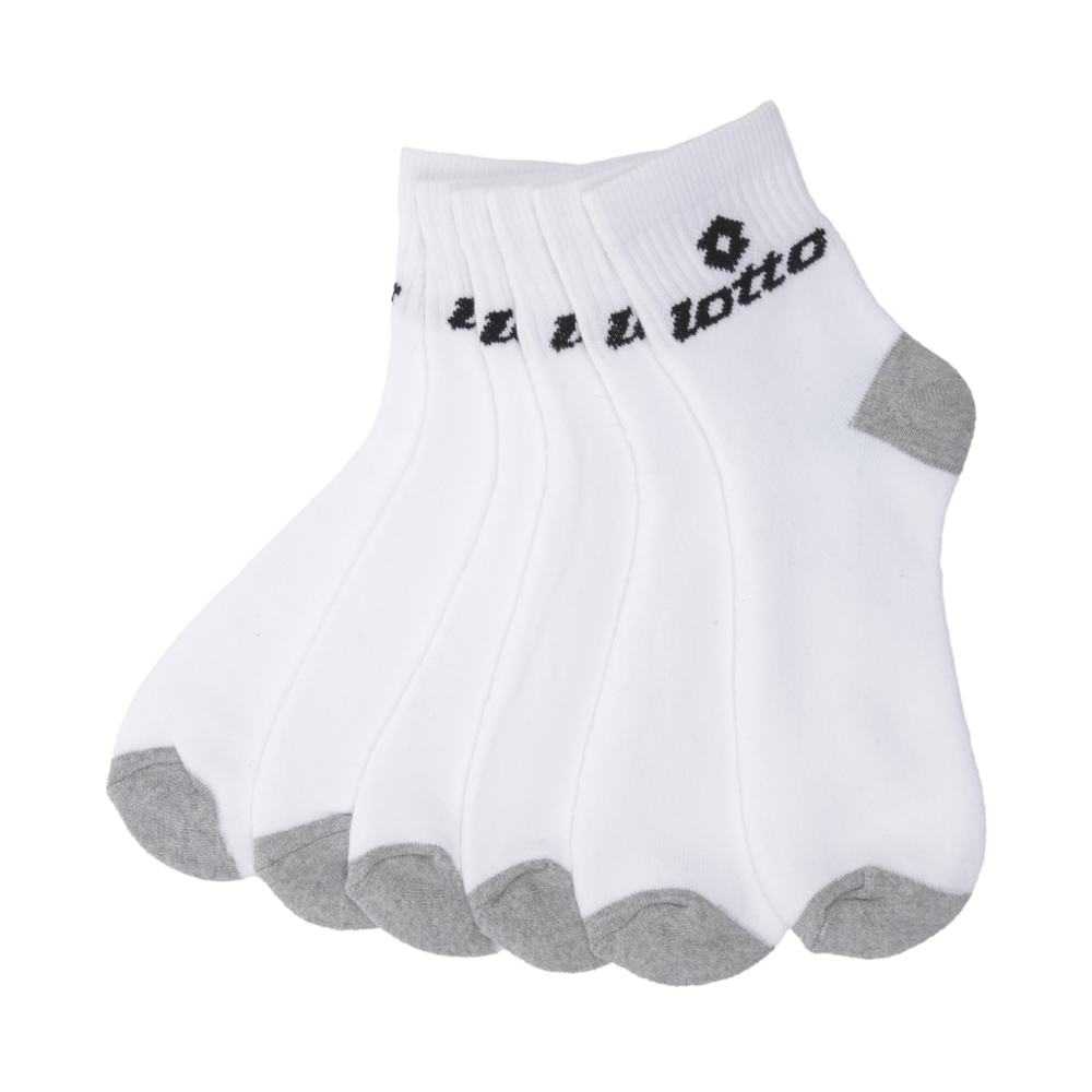 3 Pares De Calcetas Loto Blancas Deportivas Para Mujer