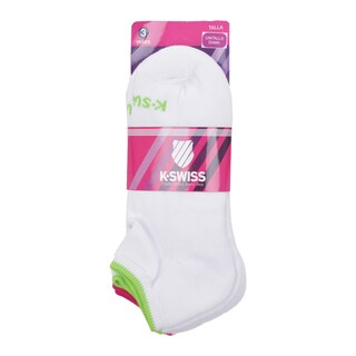 Foto 3 | Set de Tines Deportivos K-swiss 3 Pares para Mujer