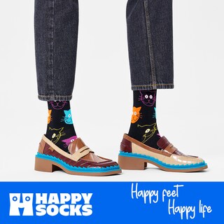 Foto 8 | Calcetines Happy Socks Diseño Gatitos Unisex
