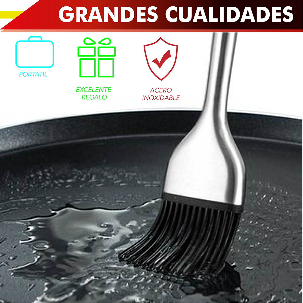 Foto 5 pulgar | Utensilios para Barbacoa Rd Royal Cook 10 pz de Acero Inoxidable