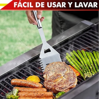 Foto 6 | Utensilios para Barbacoa Rd Royal Cook 10 pz de Acero Inoxidable