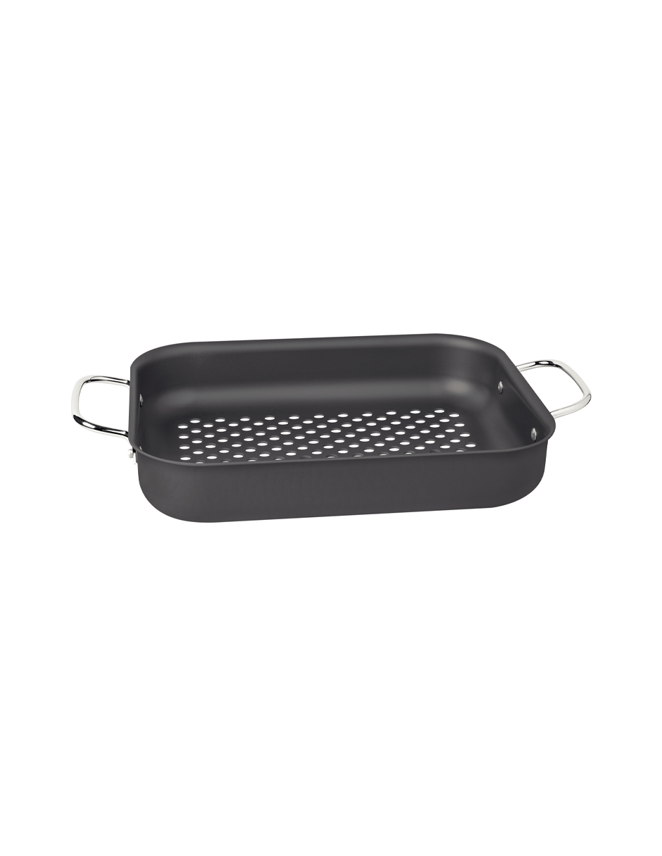 Canastilla Rectangular para Asador Churrasco Tramontina 28 cm