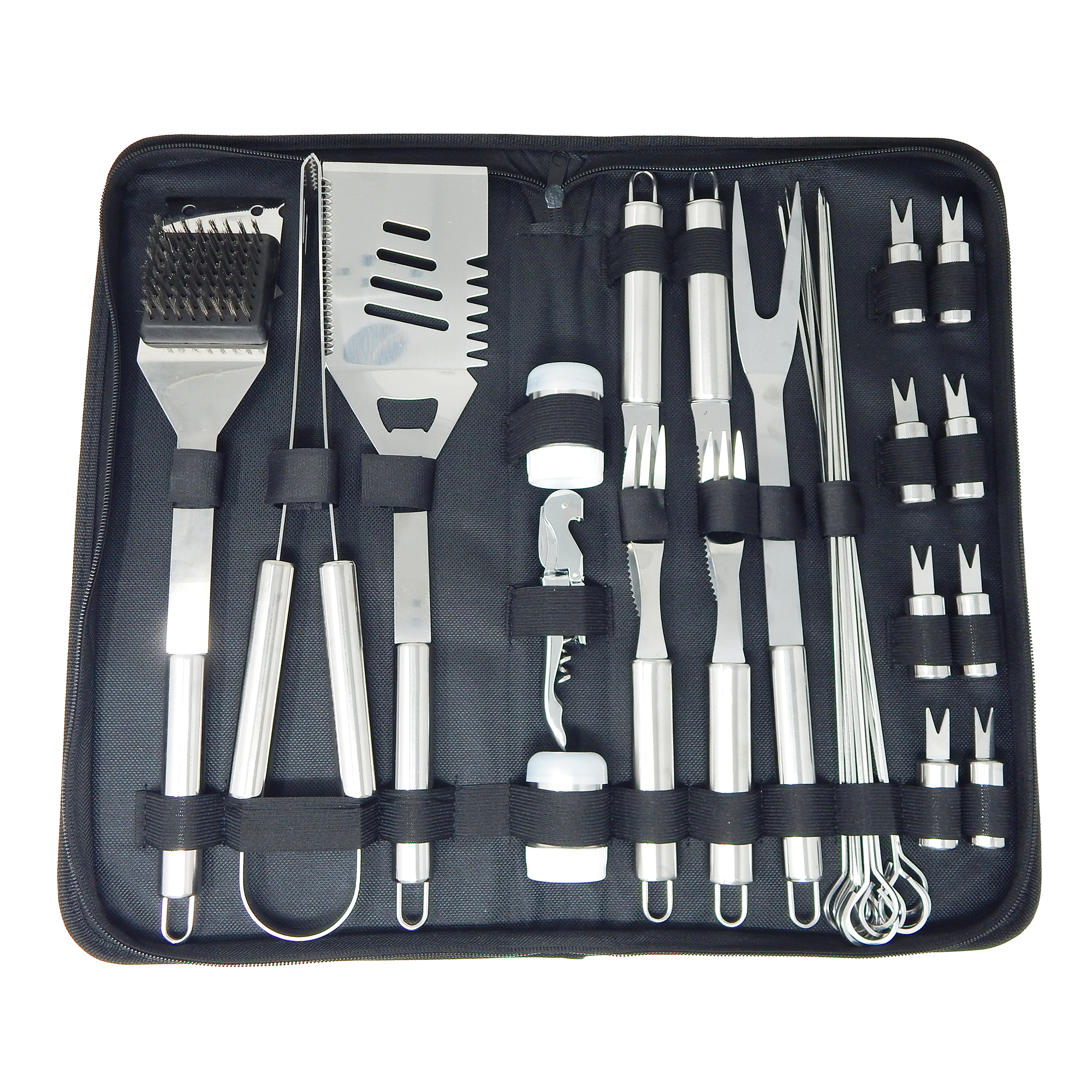 Juegos De Utensilios De Asador Modelo Carioca 30 Piezas